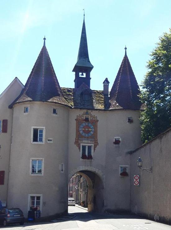 Atypique A La Cour-aux-moines - Plein Centre Historique Apartmán Porrentruy