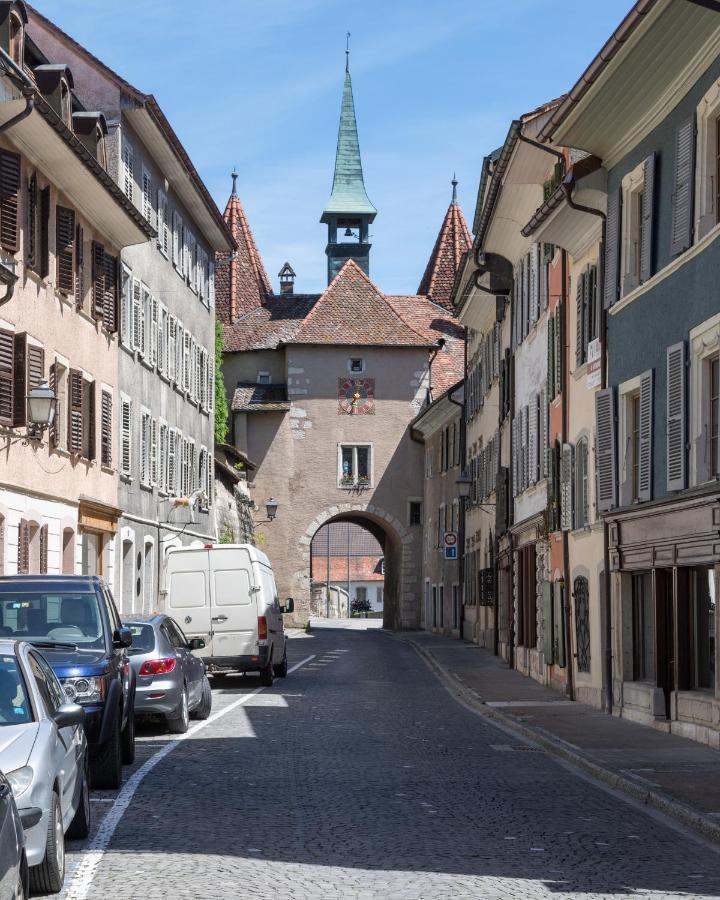 Apartmán Atypique A La Cour-aux-moines - Plein Centre Historique Porrentruy